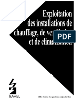 Exploitation des installations cvc