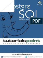 Postgresql Tutorial