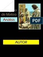 Análasis - Libro de Mateo