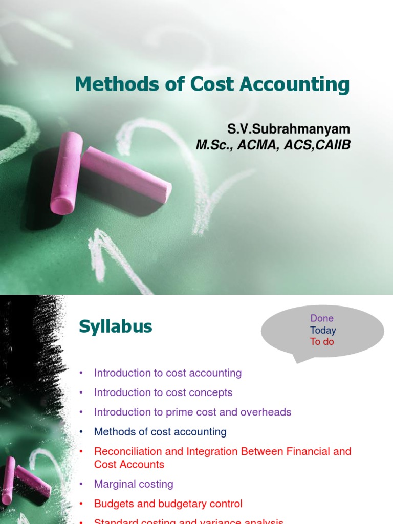 Module 4 Methods of Cost Accouting | PDF | Cost Accounting | Cost