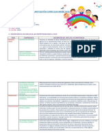 Planificación Curricular Anual 2019