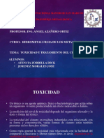 14.toxicidad y Tratamiento Del Cianuro - RESUMEN - ATENCIA - JIMENEZ