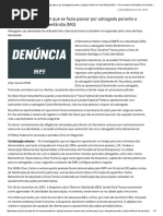 MPF Denuncia Homem Que Se Fazia Passar Por Advogado Perante a Justiça Federal Em Uberlândia (MG) — Procuradoria Da República Em Minas Gerais