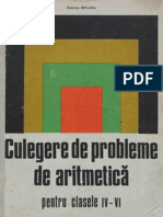 Ivanca Olivotto - Culegere de Probleme de Aritmetica Pentru Clasele IV-VI PDF