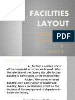 Facilities Layout: Presented by Hima K Joseph & Halepa