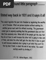 Socialism - 1931 Quote