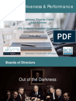 Australian Corporate Boards: Effectiveness & Performance (Slides)