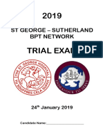 2019 STG Trial Exam Jan 2019 FINAL