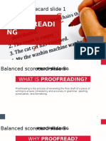 Balanced Scorecard Slide 1: Proofreadi NG