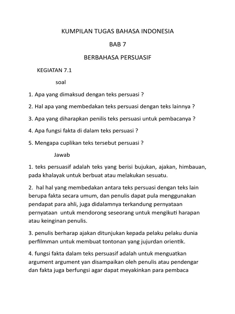 Harapan Penulis Teks Persuasi Kepada Pembacanya Yaitu Berbagai Teks Penting