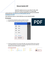Manual Update SOP: PC Version