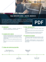 SQL Server 2016 Nivel Basico