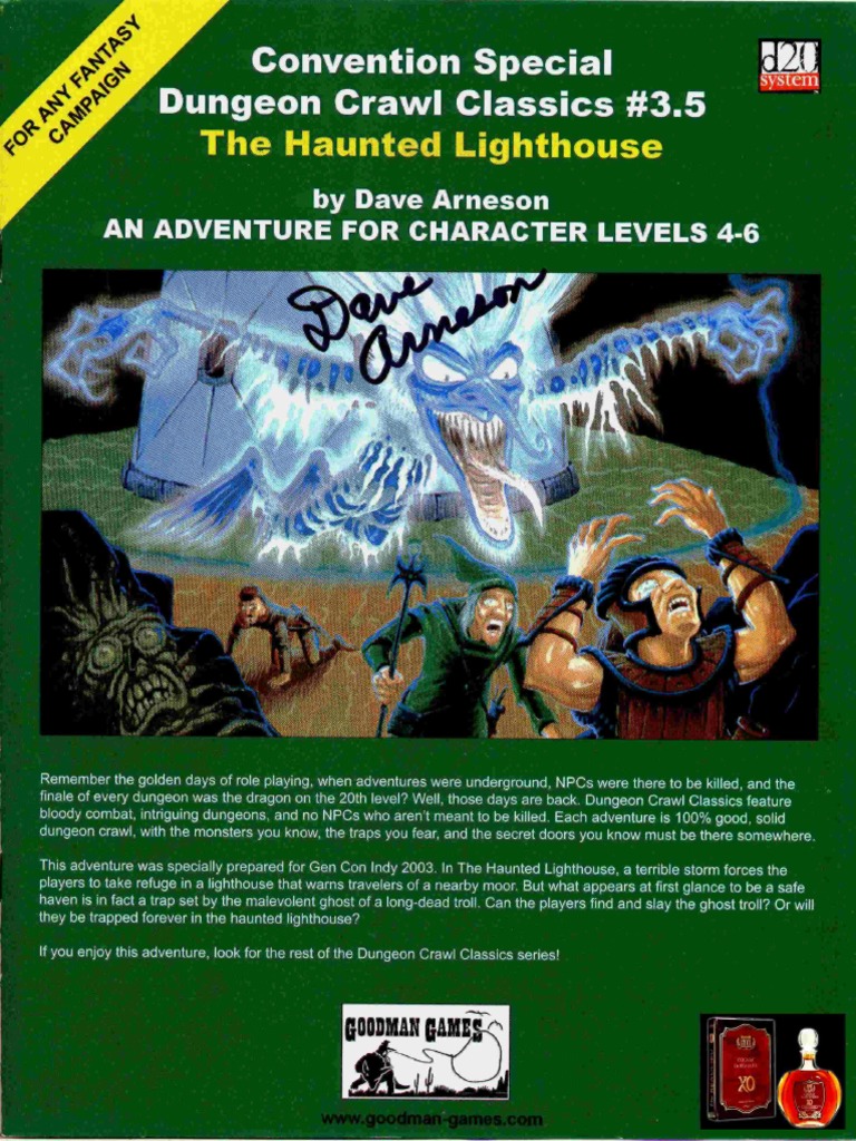 Dungeon Crawl Classics #03.5 - The Haunted Lighthouse PDF | PDF