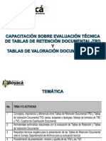 Presentacion TRD Y TVD PDF