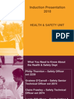 Programmes of study: Health & Safety Dept roles and responsibilities