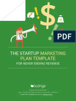 The Startup Marketing Plan Template For Never Ending Revenue