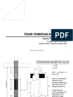 TEKNIK PEMBESIAN KOLOM BETON