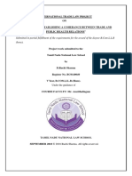 Trade Law Reserach Paper