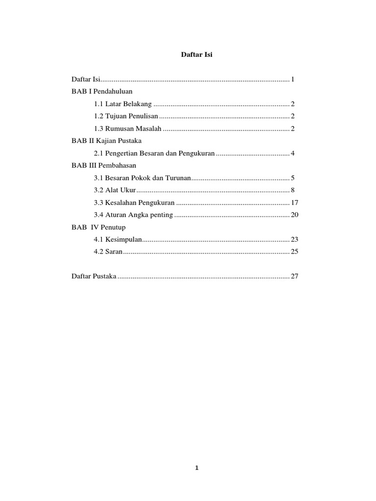 Contoh Makalah Fisika Tentang Pengukuran Guru Paud