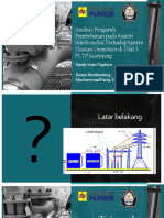 Pengaruh Pembebanan Terhadap Sistem Eksitasi Generator Di Unit 3 PLTP Kamojang