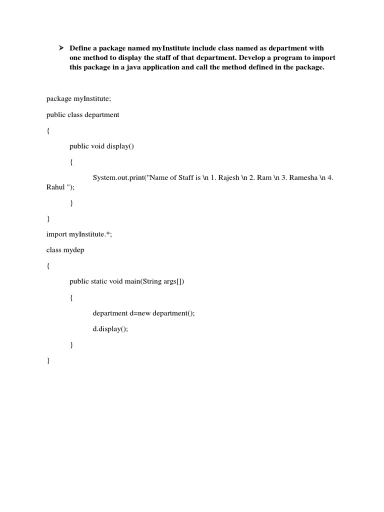 Java Practical No.20 PDF | PDF