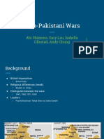 Indo-Pakistani Wars: Causes and Conflict Over Time