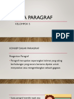 Pengertian Paragraf