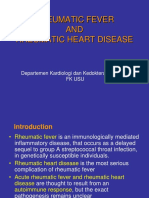 Rheumatic Fever AND Rheumatic Heart Disease: Departemen Kardiologi Dan Kedokteran Vaskular FK Usu