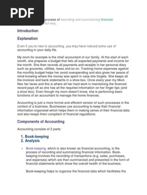 Accounting