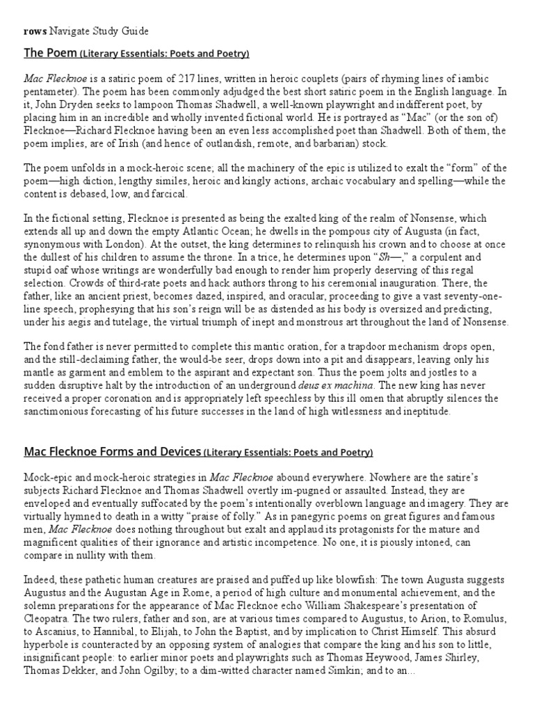 A Modest Proposal Analysis - Enotes | Download Free PDF | John Dryden ...