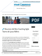 Resumen Coaching Agile