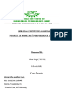 Internal Continuous Assessment of Monetary Performance in Afghanistan