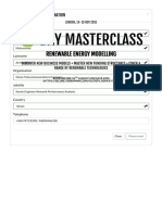 5 Day Masterclass in Renewable Energy Modelling Terrapinn Training