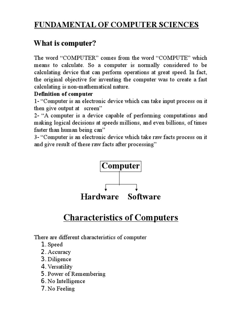 Understanding Computer Fundamentals | PDF | Printer (Computing ...