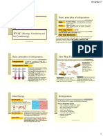 Basic Principles of Refrigeration: (Heating, Ventilation and Air-Conditioning)