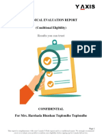 Technical Evaluation Report (Conditional Eligibility) : Results You Can Trust