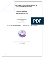 Assessing The Implementation and Performance of State Level Biodiversity Boards