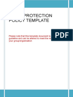 Child Protection Policy Template