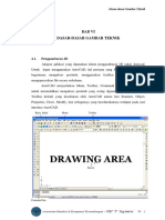 Bab IV Modul Dasar-Dasar Gambar Teknik