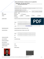 Form Pendaftaran Refresher Course