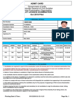 Government of India Directorate General of Civil Aviation Central Examination Organisation