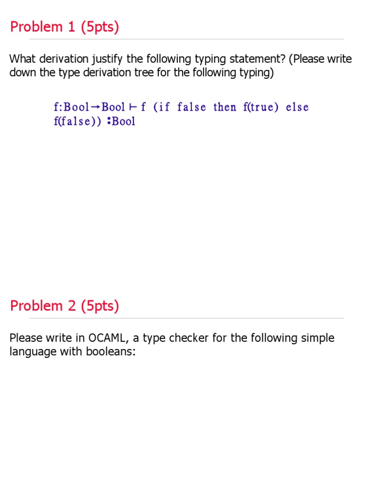 Problem 1 (5pts) | PDF
