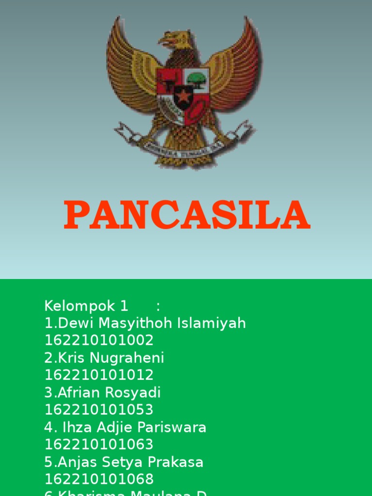 1 Pancasila ppt 1 Pancasila ppt