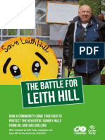 The Battle For Leith Hill. How A Community Came Together To Protect The Beautiful Surrey Hills From Oil and Gas Drilling