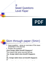 Answering Source-Based Questions 2006 N' Level Paper