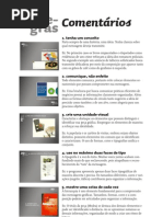 Comentários sobre os slides 20 regras para um bom design.