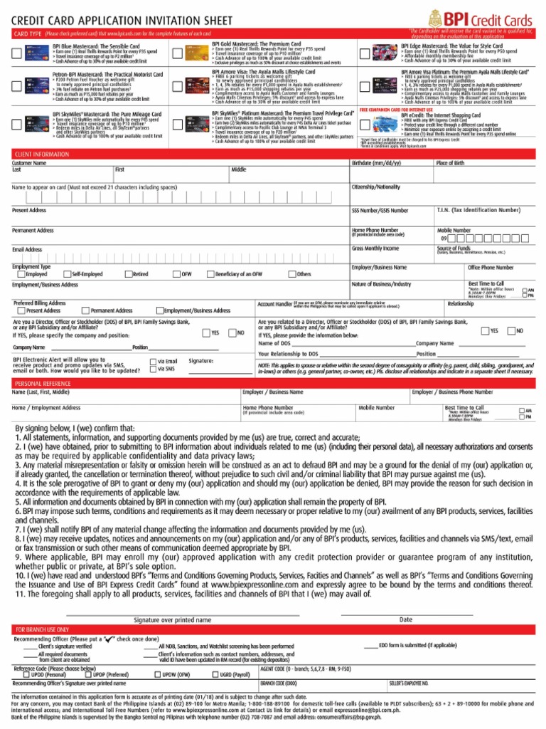 Bpiqform | PDF