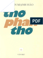 Trần-Mạnh-Hảo-Tho phan tho - Tran Manh Hao-1997 PDF