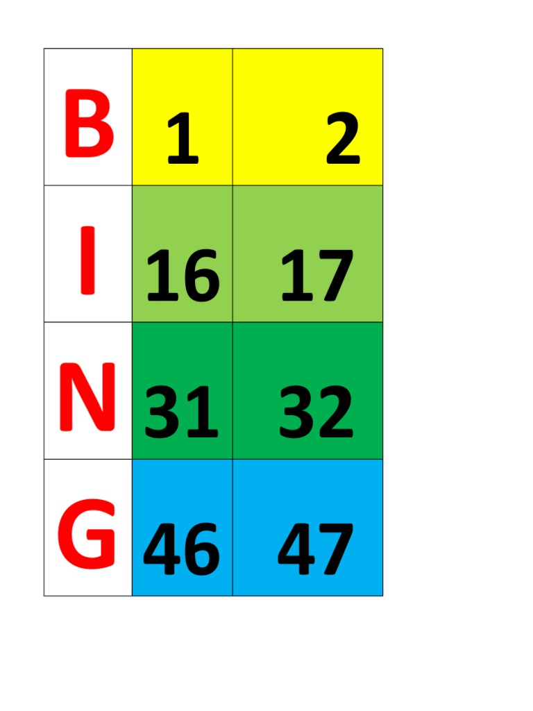 Numbered Grid Layout Guide | PDF