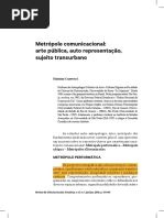 metrópole comunicacional canevacci